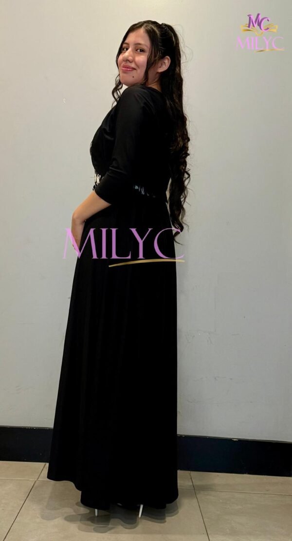 Vestido drapeado - Imagen 3